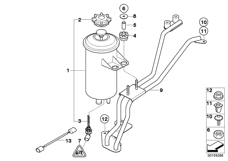 Diagram Oil RESERVOIR/COMPONENTS/DYNAMIC Drive for your 2023 BMW X3  30eX 