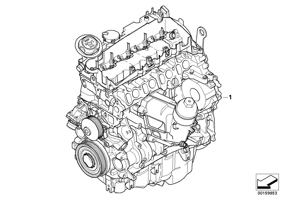 Diagram Short Engine for your BMW