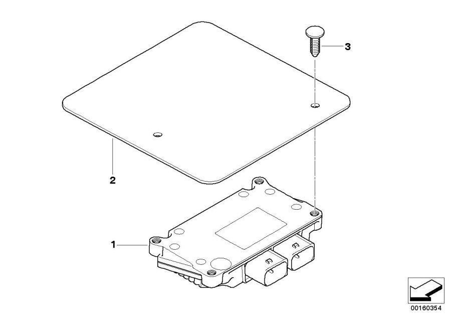 Diagram Control unit, transfer box for your 2008 BMW M6   