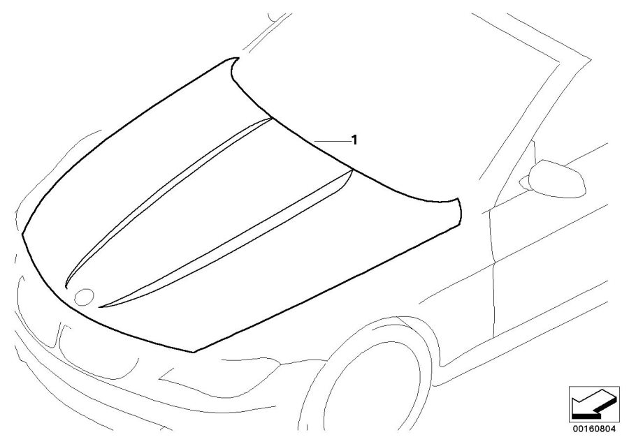 Diagram Individual front flap for your 2018 BMW X2 28i  