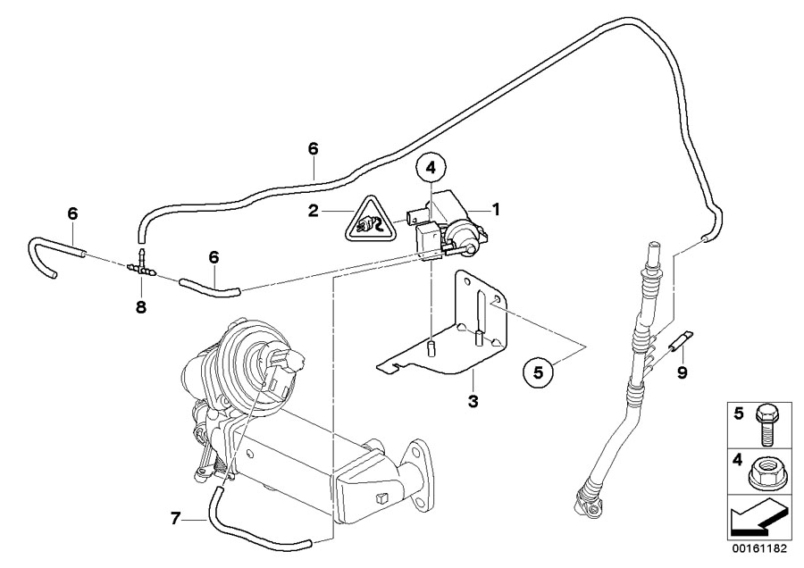 Diagram Vacuum control-AGR for your BMW