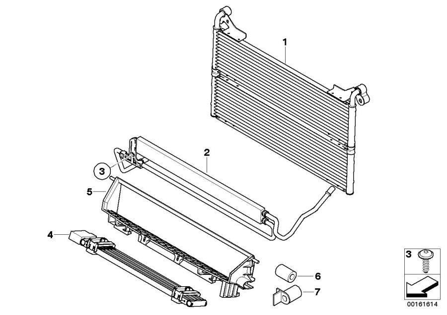 Diagram Auxiliary radiator for your 2010 BMW 335is   