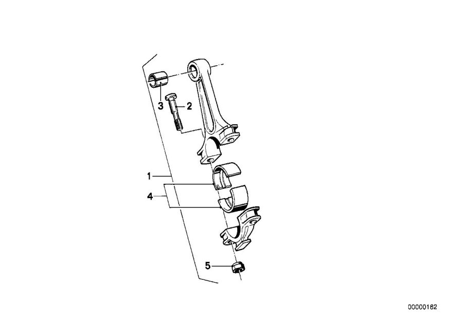 Diagram Crankshaft Connecting Rod for your BMW