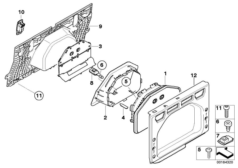 Diagram Retrofit, ski bag for your 1988 BMW M6   