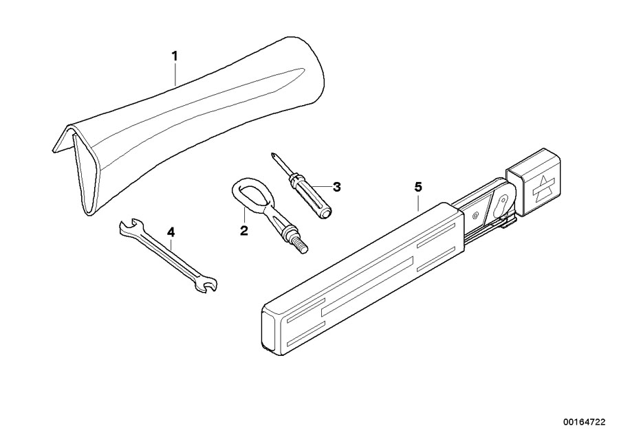 Diagram Car tool/Lifting jack for your 1995 BMW M3   