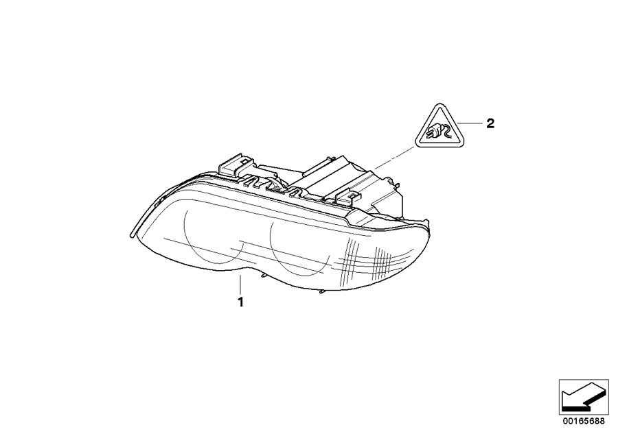 Full size assembly image of Headlight (1/1)