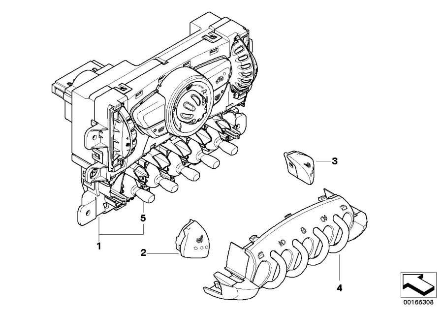 Diagram HEATER CONTROL for your MINI