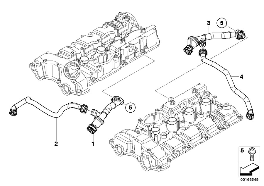 Diagram Crankcase-ventilation for your 2016 BMW 330e   