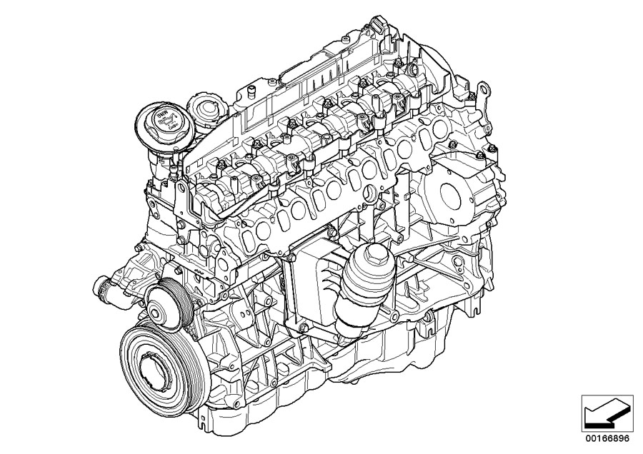 Diagram Short Engine for your 2014 BMW 328iX   