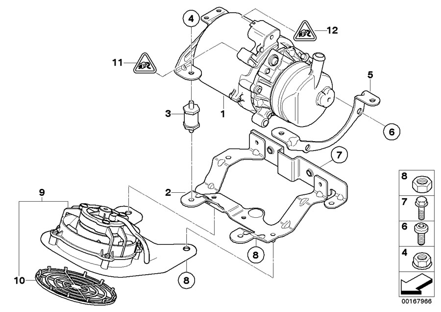 Diagram Power steering pump for your 2013 MINI