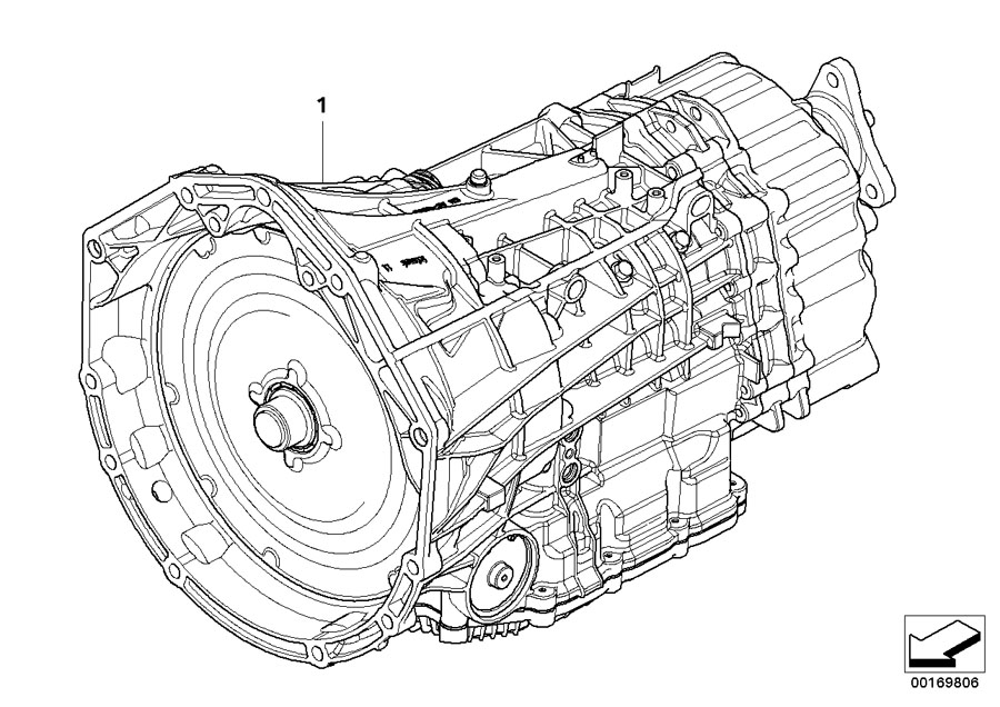 Diagram Dual-clutch transmission GS7D36SG for your BMW