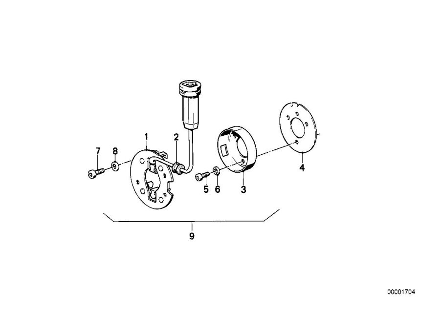 Diagram Ignition sensor for your 2005 BMW K1200LT   