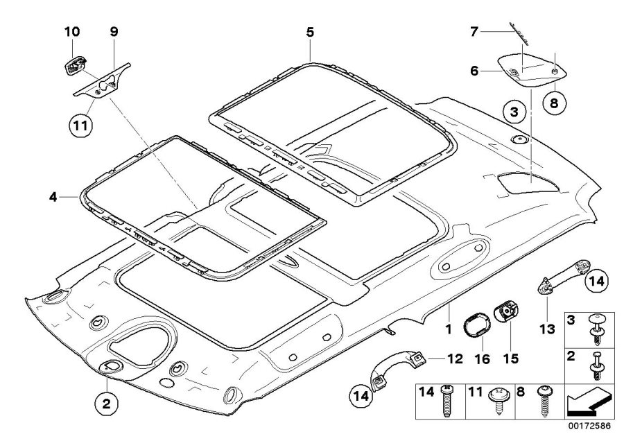 Diagram Headlining for your MINI