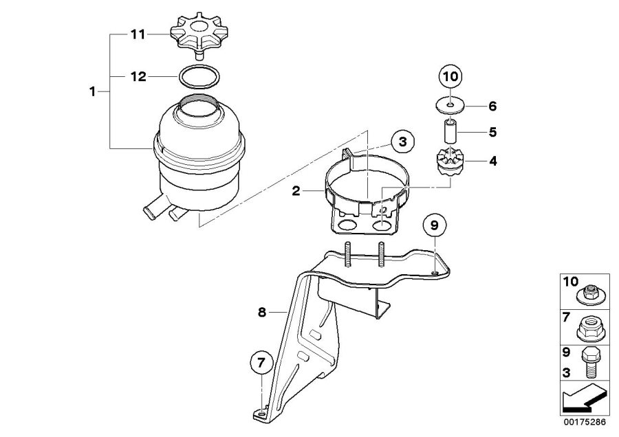 Diagram Oil carrier / Single parts for your 2010 BMW 135i   