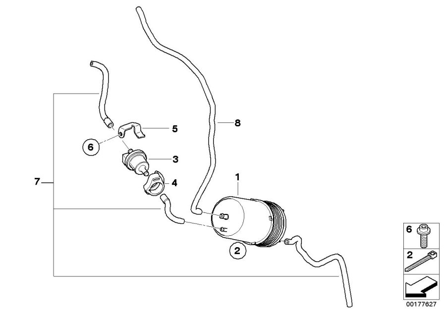 08Fuel tank ventilation/Attaching partshttps://images.simplepart.com/images/parts/BMW/fullsize/177627.jpg