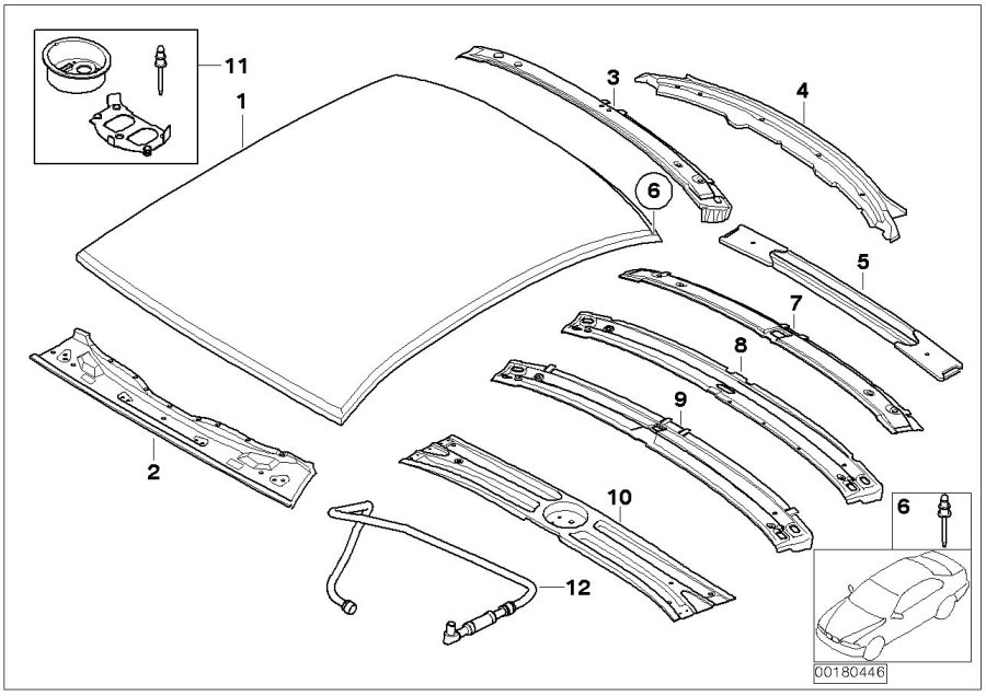 Le diagramme Pavillon pour votre BMW