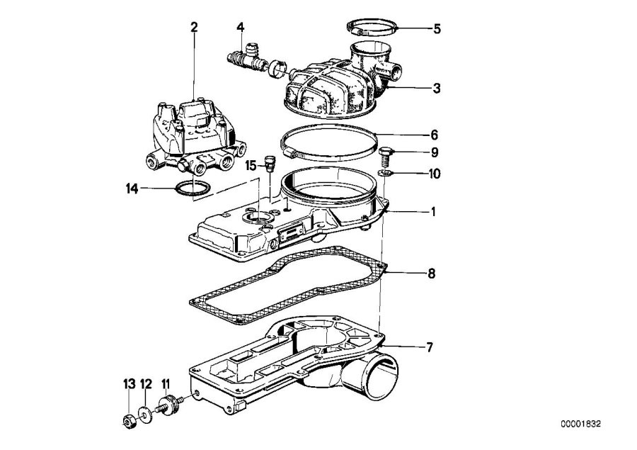 Diagram Volume air flow sensor for your 2023 BMW X3  30eX 