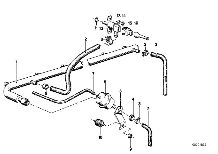 Diagram Fuel injection system for your 2007 BMW M6   