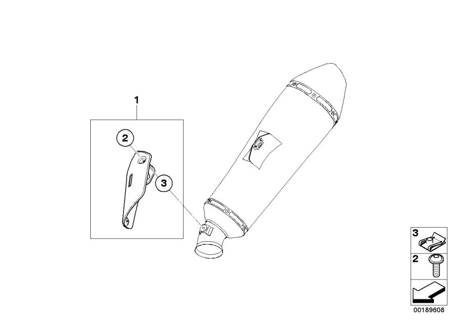 Diagram Carbon cover for your 2010 BMW F800GS   