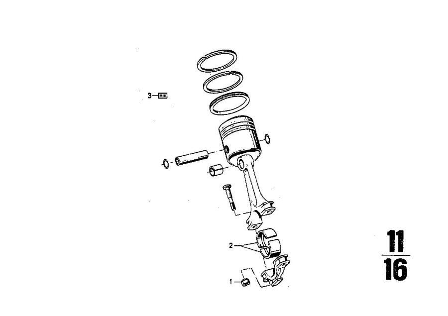 Diagram Crankshaft Connecting Rod for your BMW