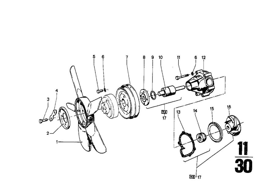 Diagram Water pump for your 2017 BMW M2   