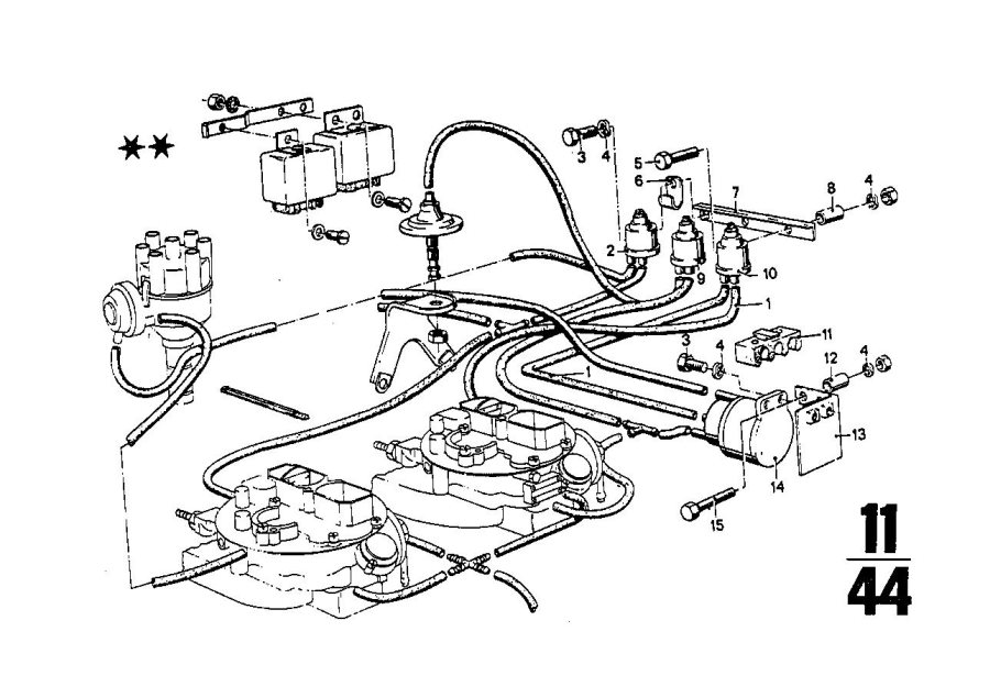 Diagram Vacuum control for your 2010 BMW 650i   