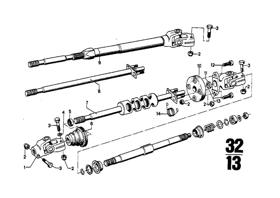 Diagram Steering column for your 2016 BMW X1   