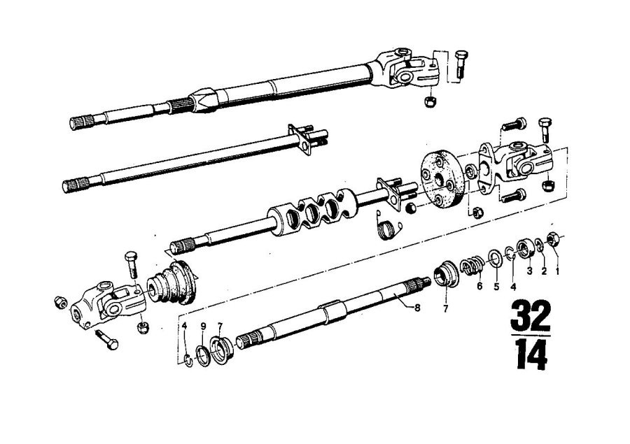 Diagram Steering column for your 2018 BMW X2 28iX  