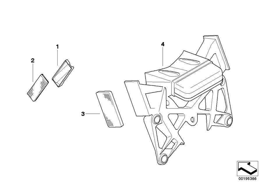 04License plate bracket US / reflectorshttps://images.simplepart.com/images/parts/BMW/fullsize/195366.jpg