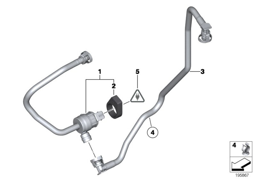 Diagram FUEL TANK BREATHER VALVE for your BMW X3  