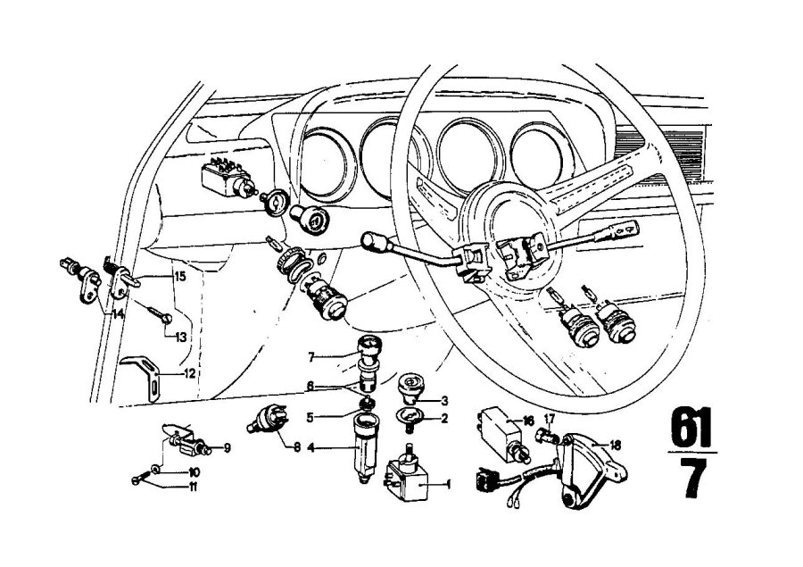 Diagram Switch for your BMW M5  