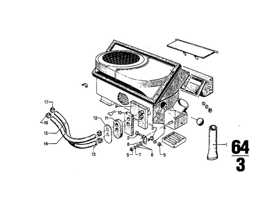 Diagram Heater for your 2010 BMW 650i   