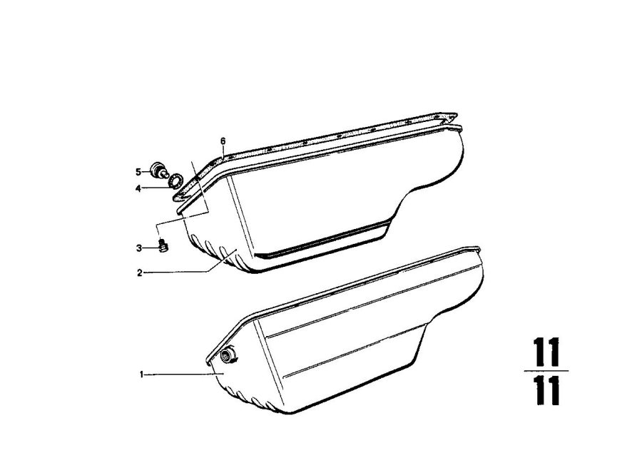 Diagram Oil Pan for your BMW