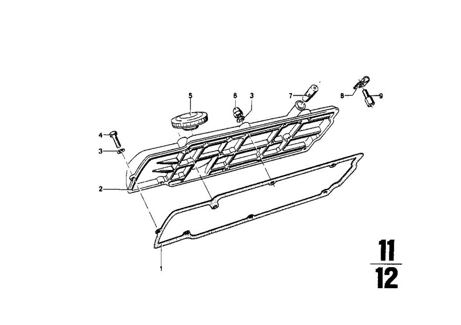 Diagram Cylinder HEAD/CYLINDER head cover for your BMW