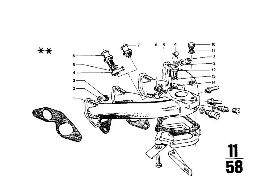 Diagram Intake manifold for your BMW