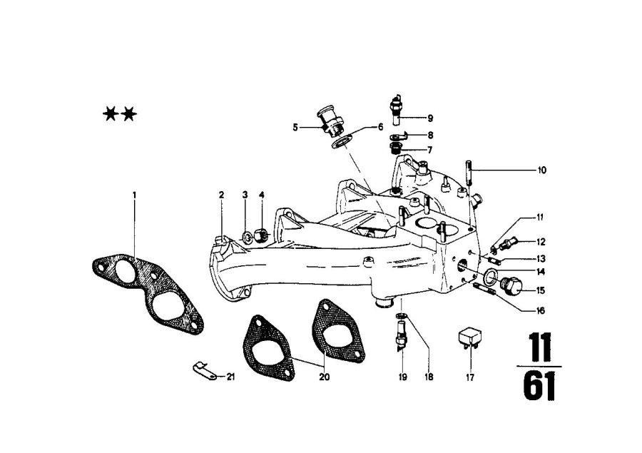 Diagram Intake manifold for your BMW