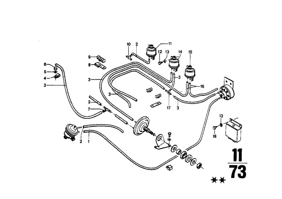 Diagram Emission control-air pump for your BMW