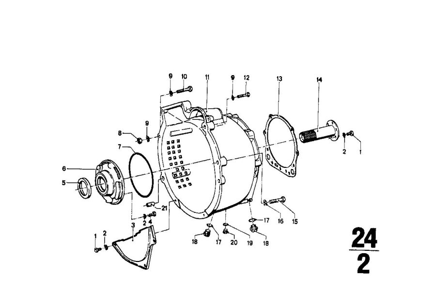 Diagram Zf 3HP12 mounting PARTS/SUSPENSION for your 2003 BMW M3 Coupe  