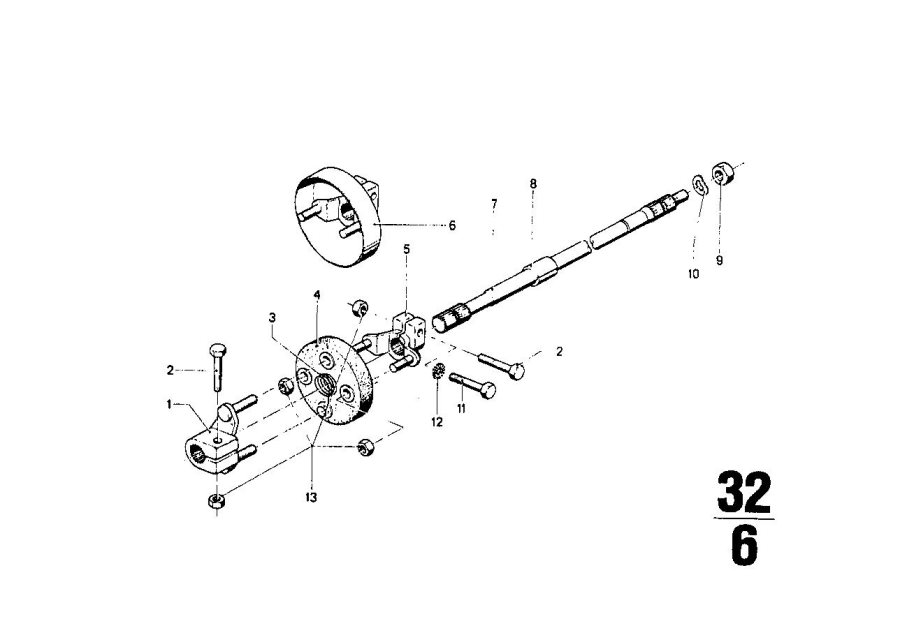 Diagram STEER.COL.-STEER. SPIN. for your BMW