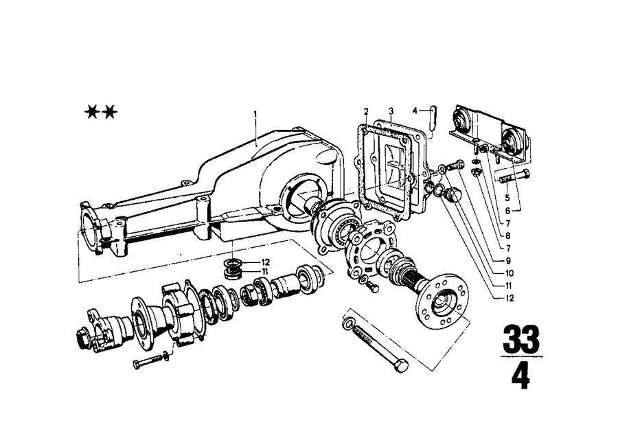 Diagram DIFFERENTIAL-HOUSING/HOUSING cover for your 2015 BMW Z4   