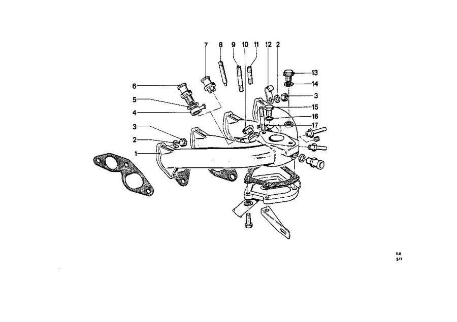 Diagram Intake manifold for your BMW