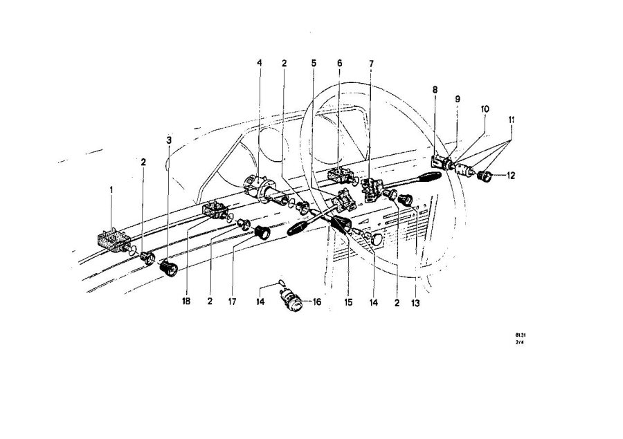 Diagram Switch for your BMW M5  