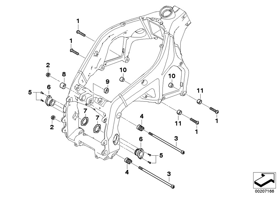 12Engine mount - swing arm pivothttps://images.simplepart.com/images/parts/BMW/fullsize/207166.jpg