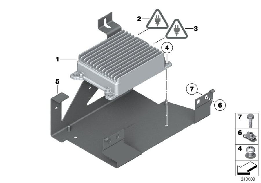 Diagram Battery charge module / BCU150 for your 2001 BMW 320i   