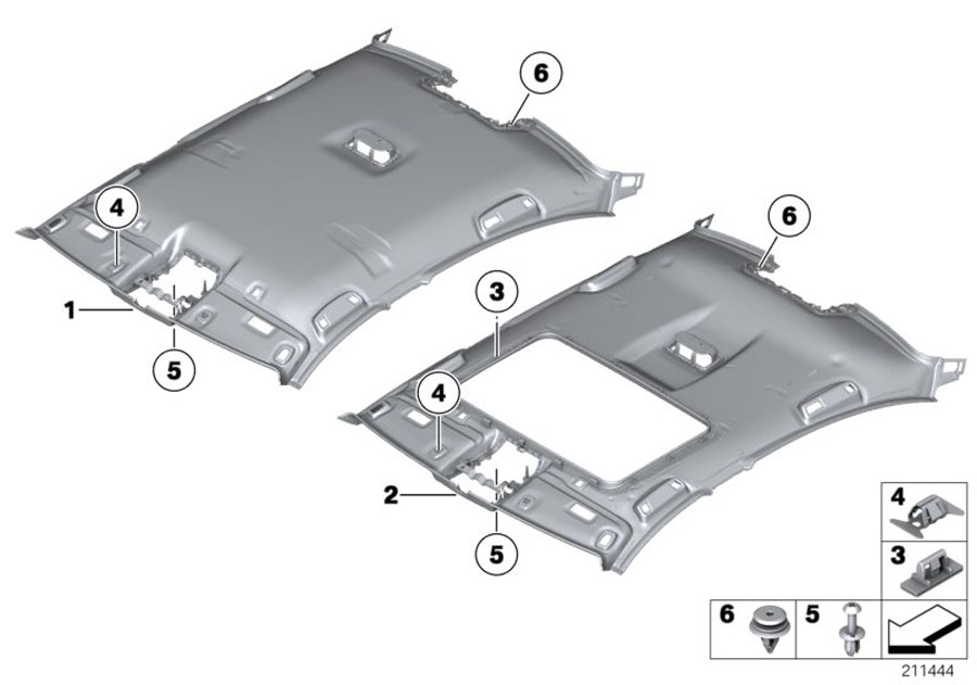 Diagram Headlining for your BMW