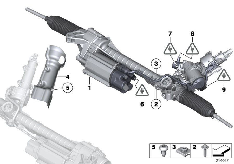 Diagram Electrical steering for your 2015 BMW M6   