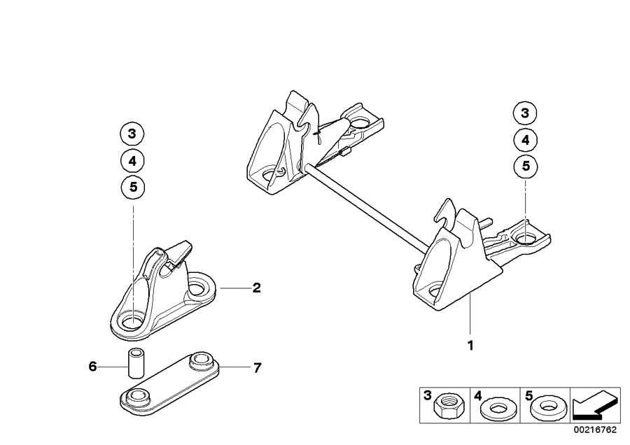 Diagram Dualseat locking mechanism for your 2011 BMW R1200GS   