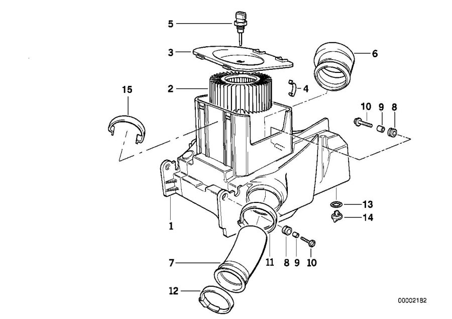 12Intake silencer / Filter cartridge Intake silencer / Filter cartridgehttps://images.simplepart.com/images/parts/BMW/fullsize/2182.jpg