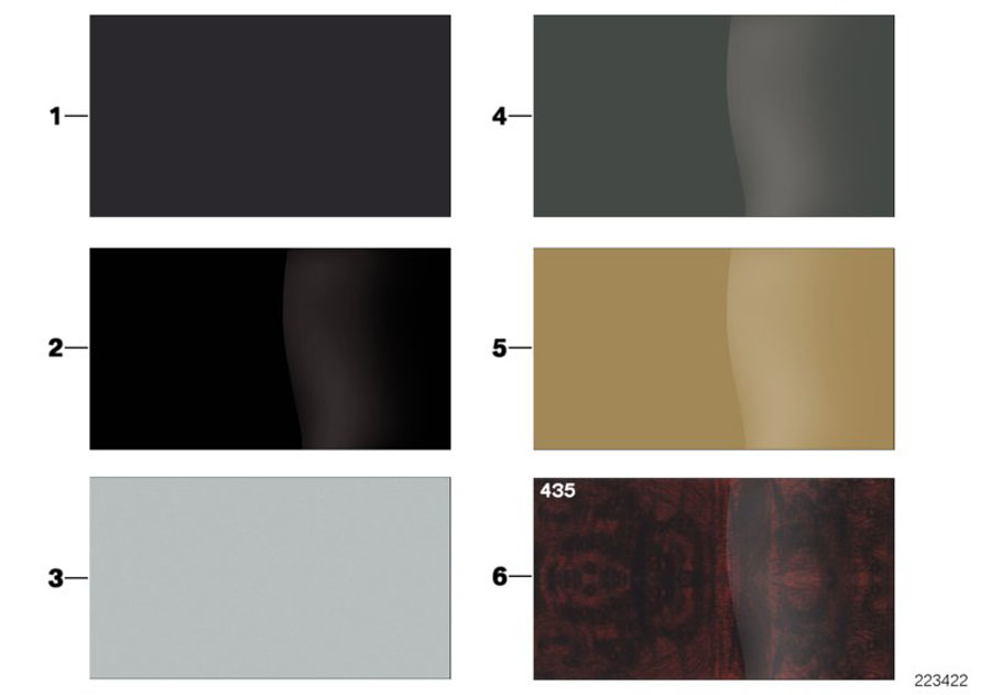 Full size assembly image of Sample chart with interior moldings (1/1)