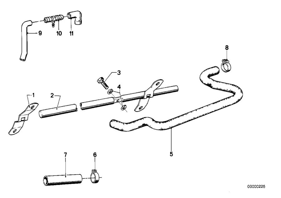 Diagram Crankcase-ventilation for your 2009 BMW 535xi Touring/Wagon  